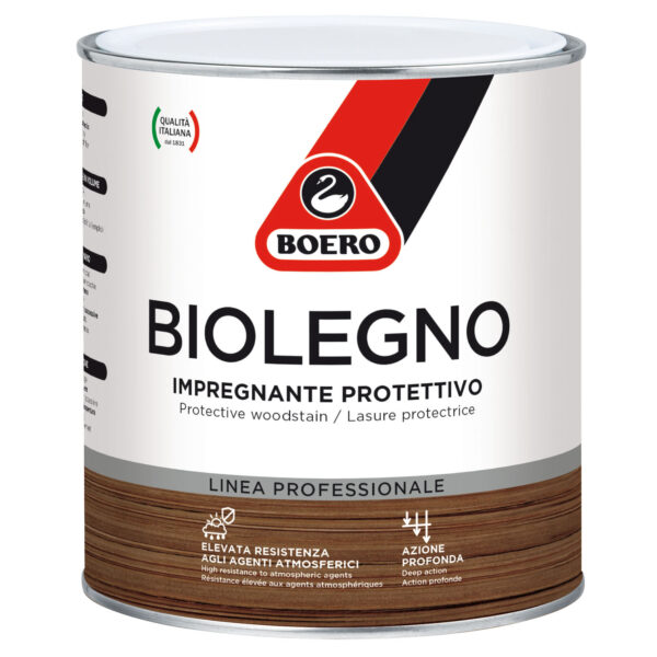 Impregnante protettivo per legno Biolegno di Boero