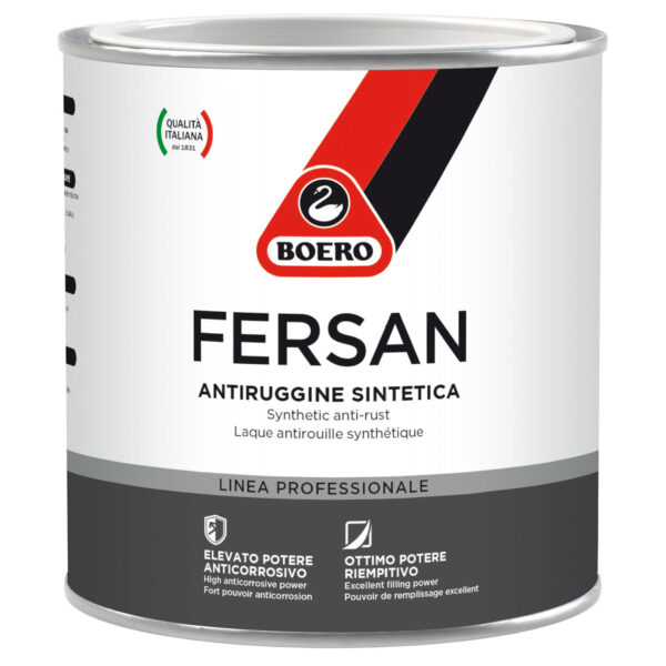 Pittura antiruggine sintetica Fersan di Boero