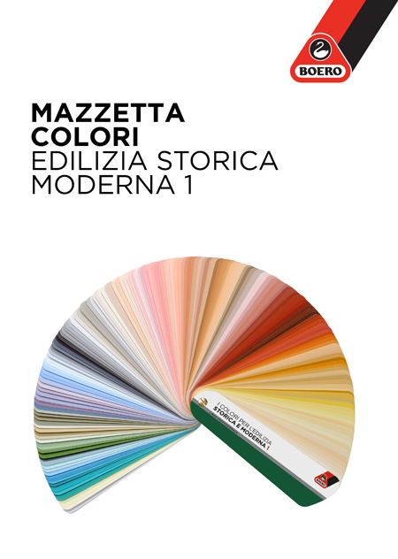 Mazzetta colori Boero per esterni Edilizia Storica Moderna 1