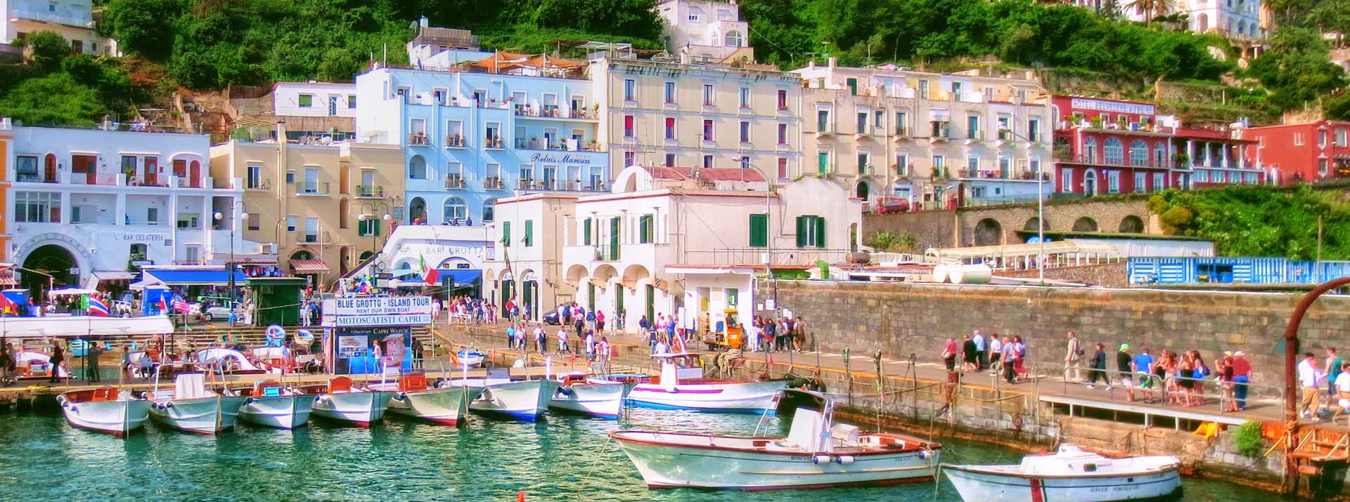 Piano del colore Boero per Capri