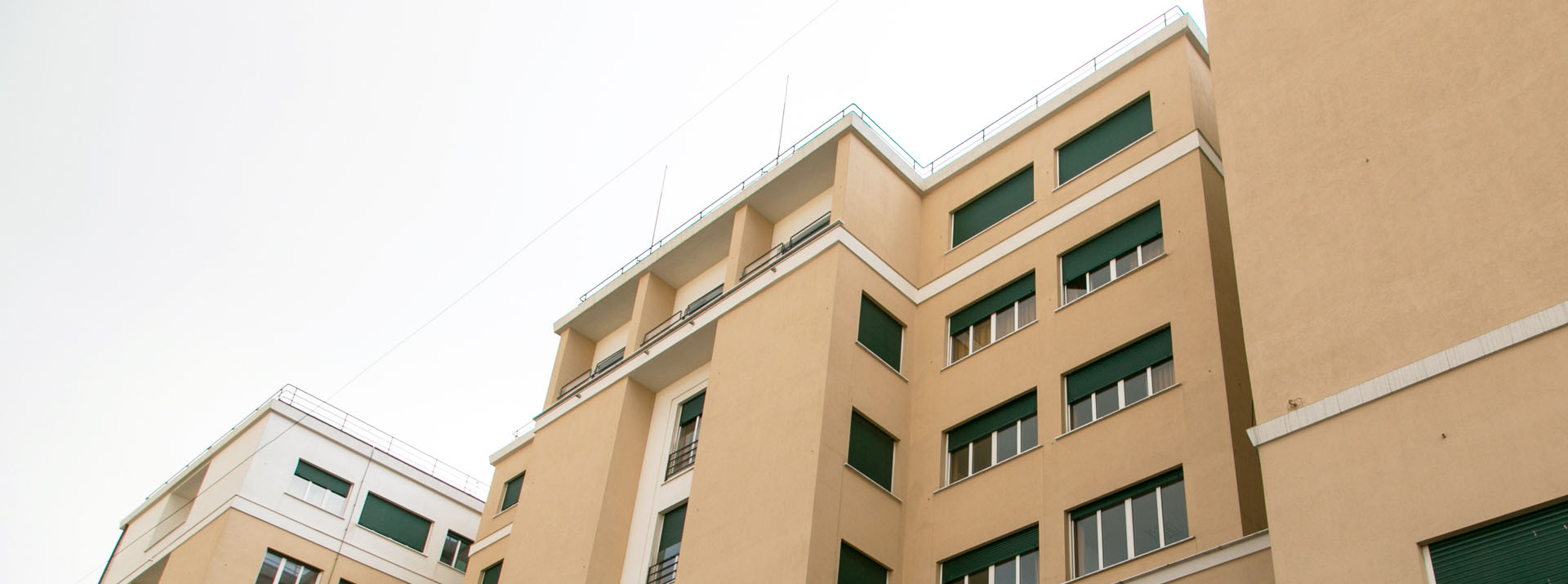 Restauro della casa dello studente di Genova a cura di Boero