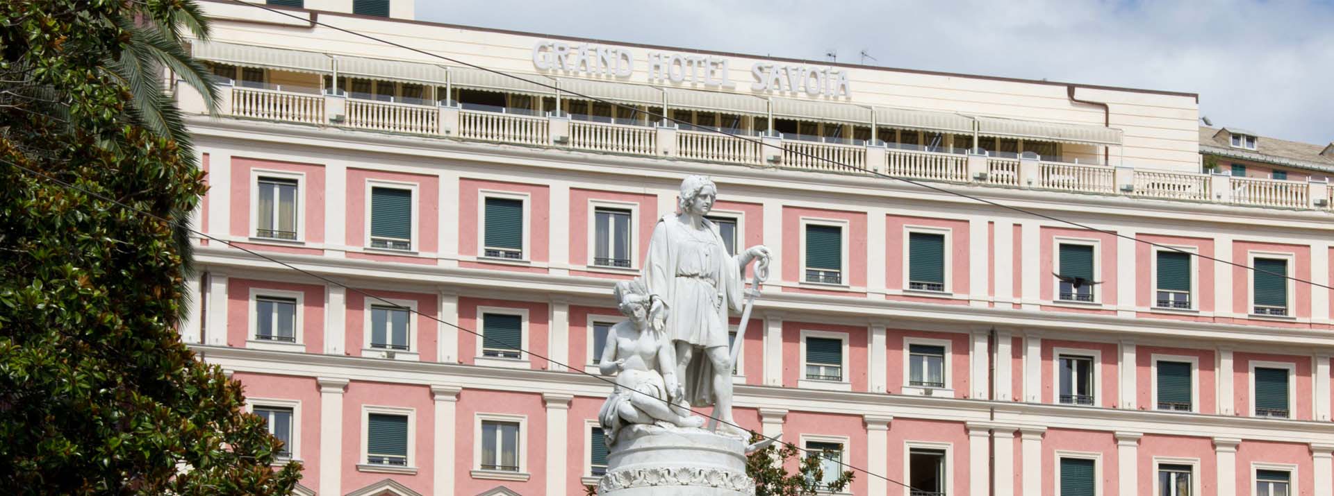 Restauro del Grand Hotel Savoia a Genova a cura di Boero