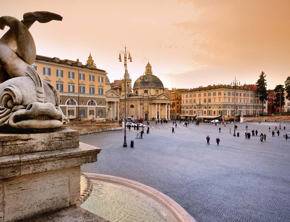 Restauro del palazzo storico a Piazza del Popolo a cura di Boero