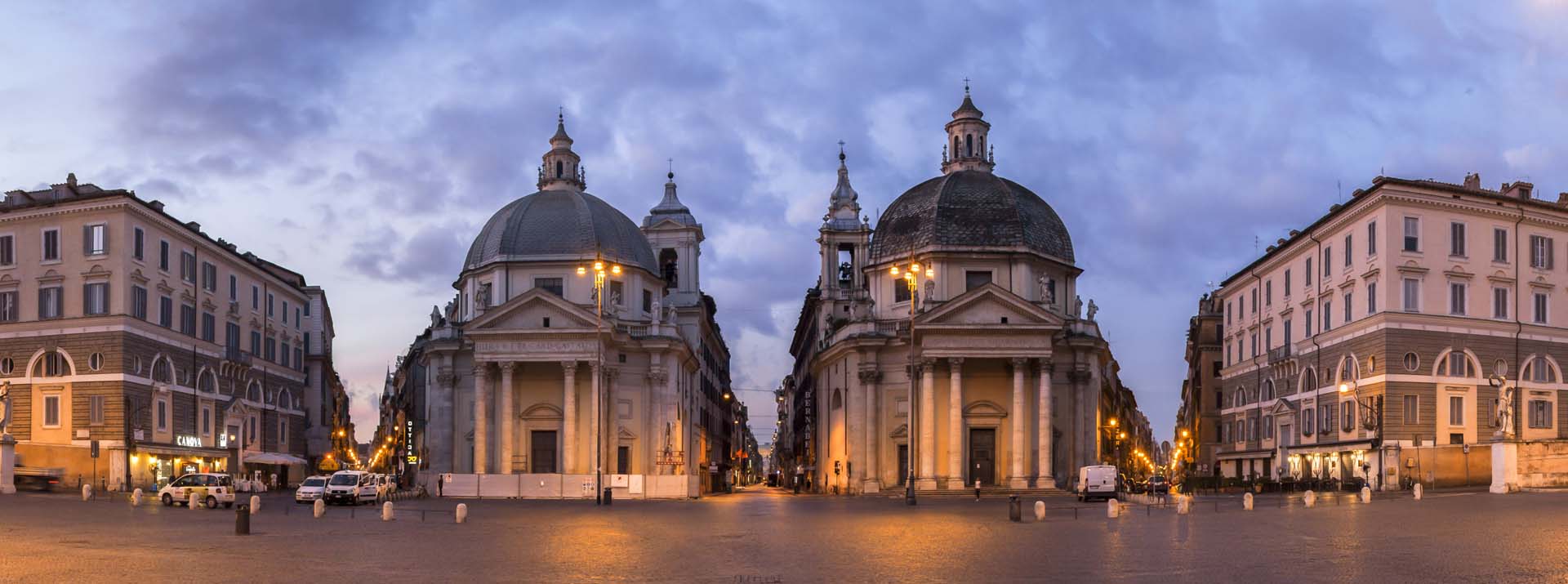 Restauro del palazzo storico a Piazza del Popolo a cura di Boero