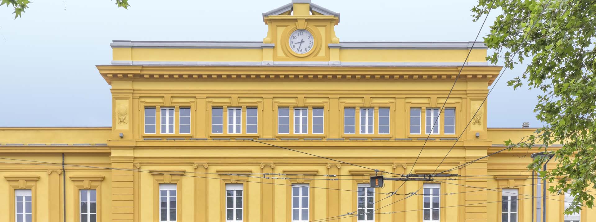 Restauro della stazione di Modena a cura di Boero