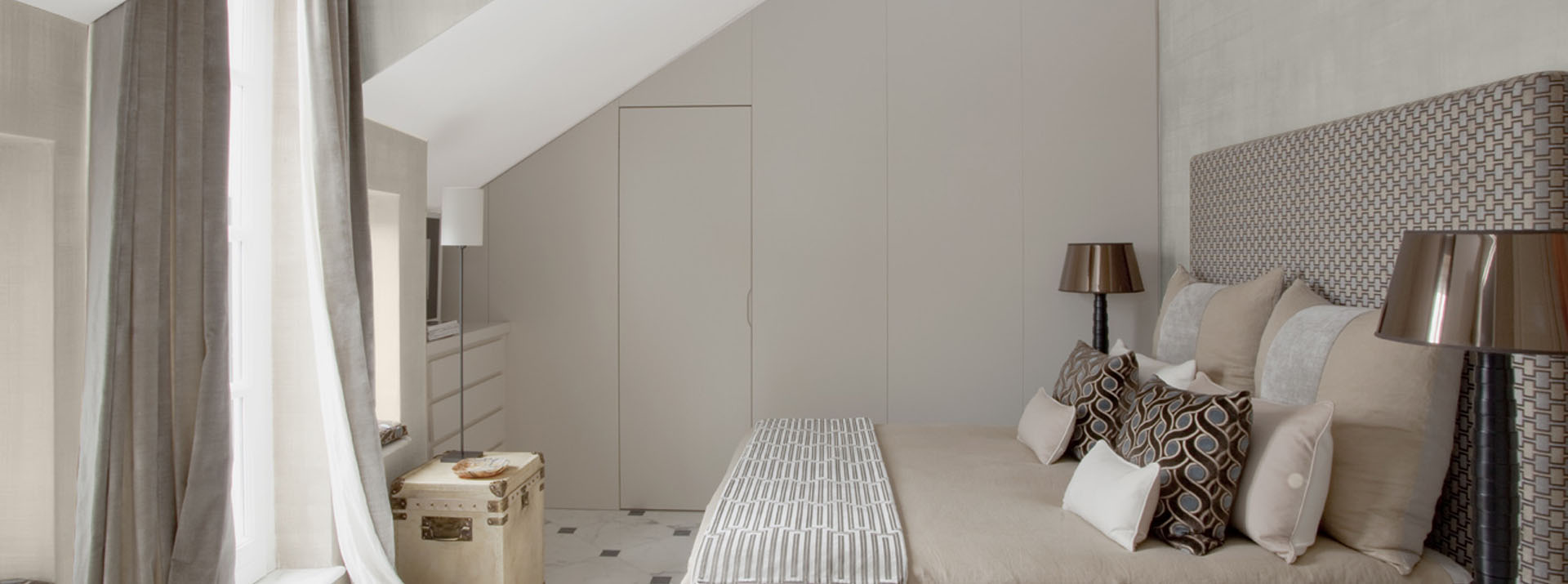 Ispirazioni colore per la camera da letto minimalista di Boero