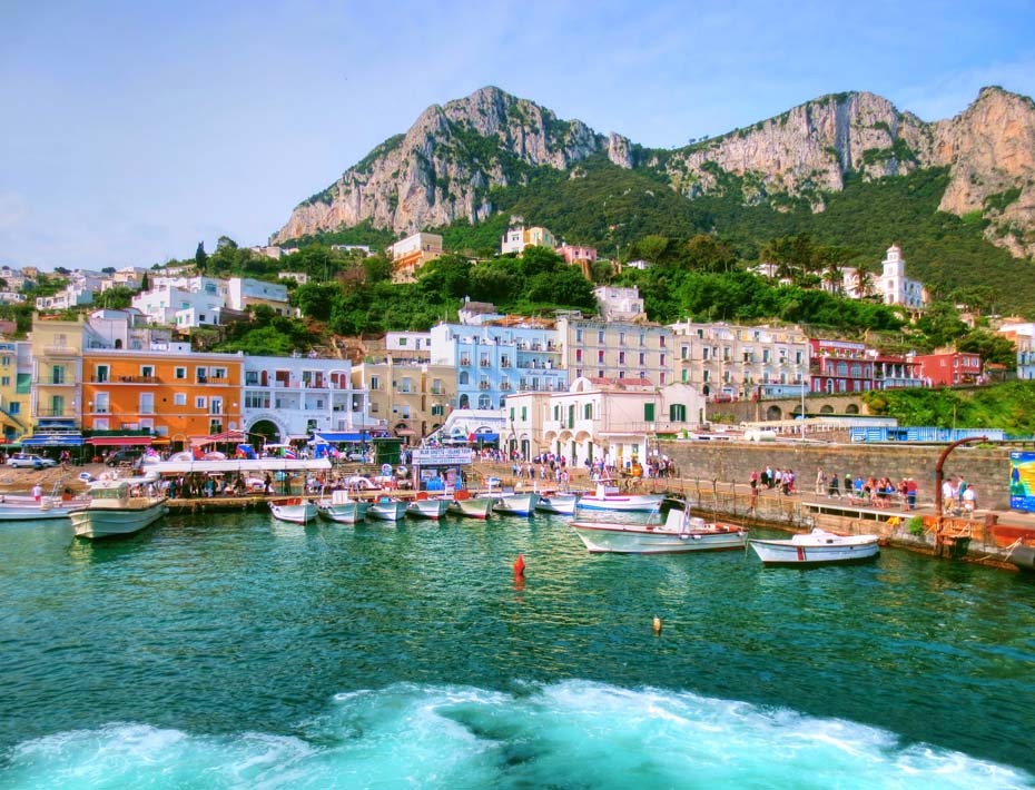 Piano del colore Boero per Capri