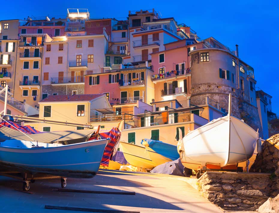 Piano del colore Boero per le Cinque Terre