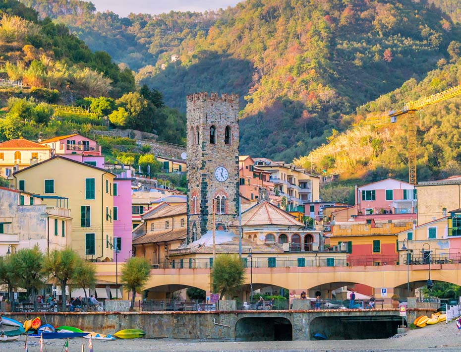 Piano del colore Boero per Monterosso al Mare