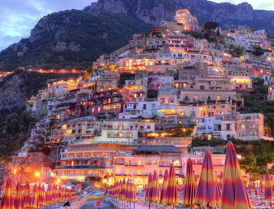 Piano del colore Boero per Positano