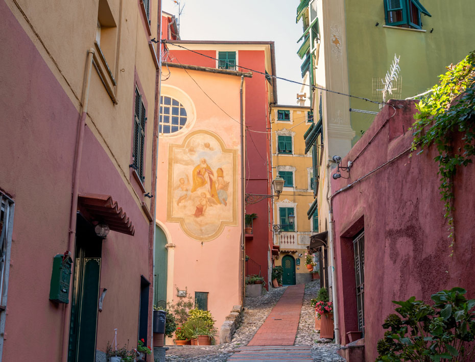 Piano del colore Boero per Sori