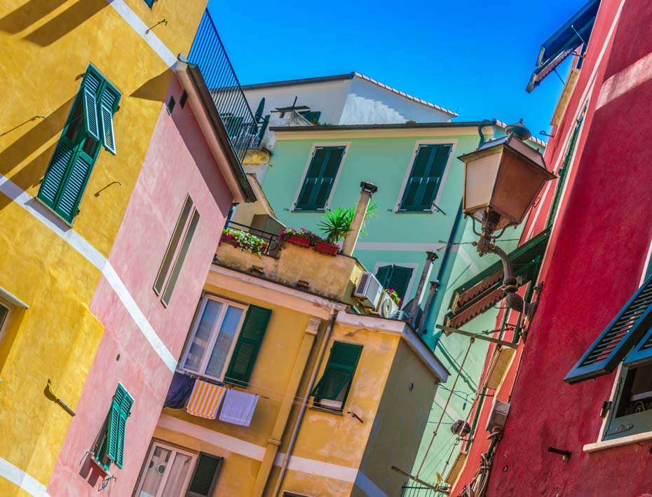 Piano del colore Boero per Vernazza