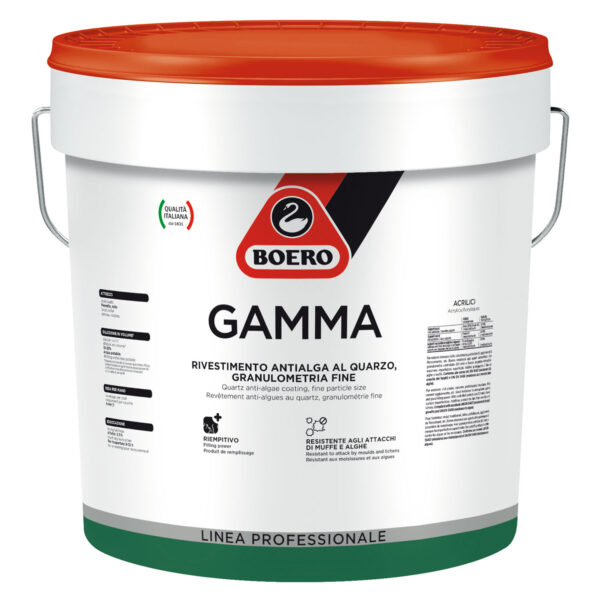 Pittura antialga al quarzo Gamma di Boero