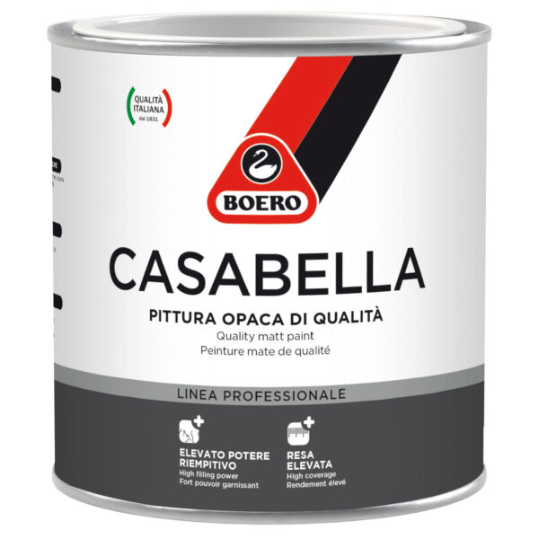 Pittura opaca di qualità Casabella di Boero