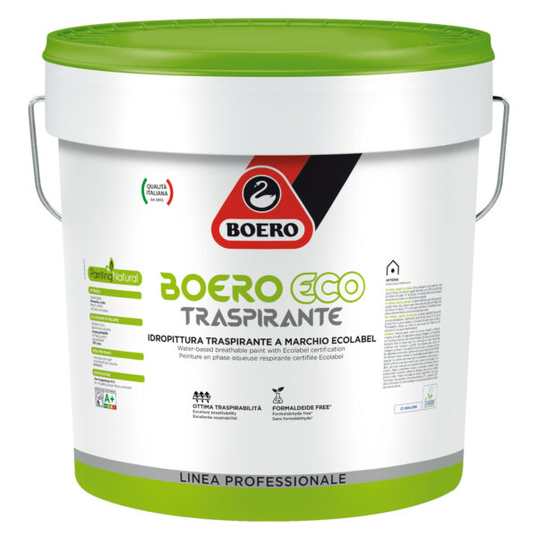 Pittura traspirante Ecolabel Boero Eco Traspirante di Boero