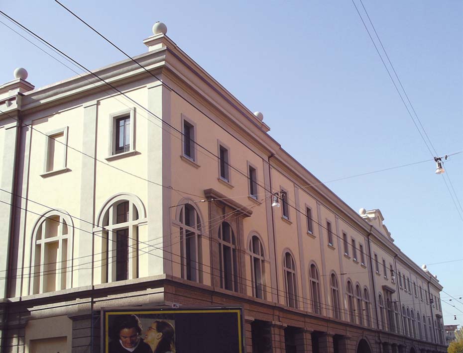 Restauro dell'edificio storico MAMbo ex forno del pane di Bologna a cura di Boero