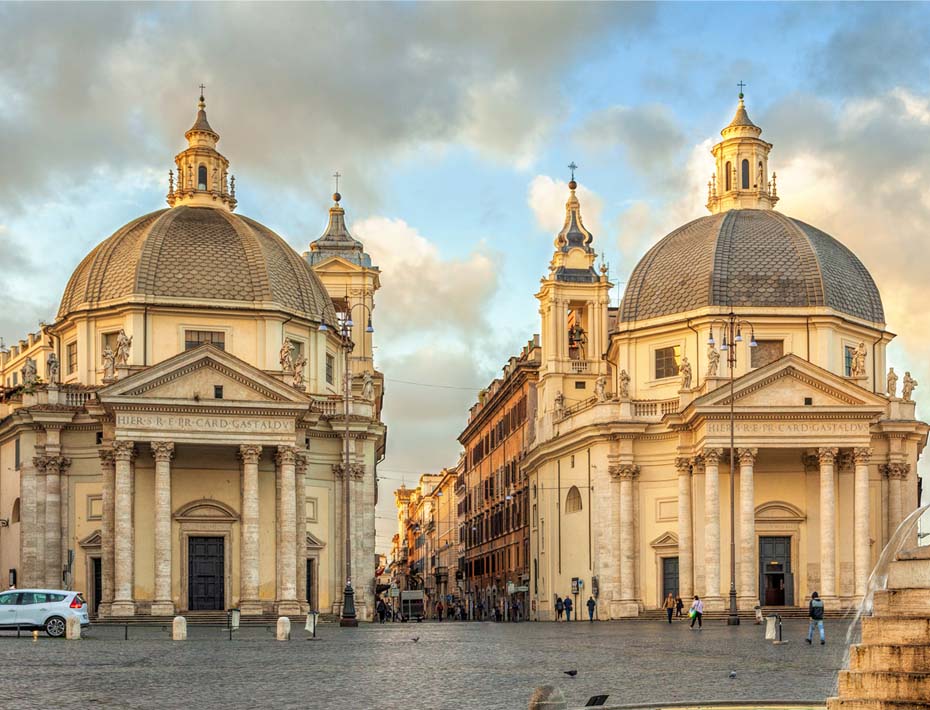 Restauro del palazzo storico a Piazza del Popolo a cura di Boero