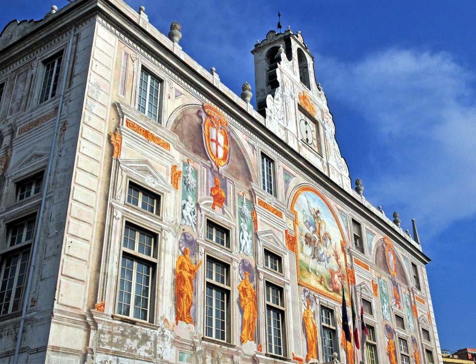 Restauro del palazzo San Giorgio a cura di Boero