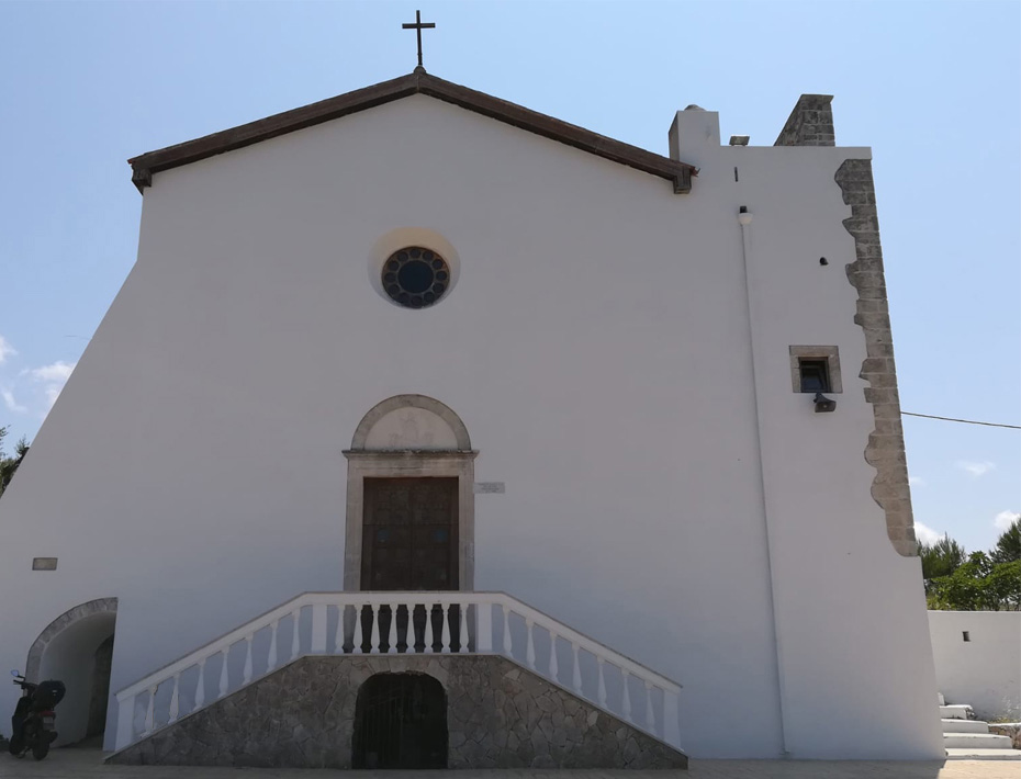 Restauro del santuario della Madonna di Loreto di Peschici a cura di Boero