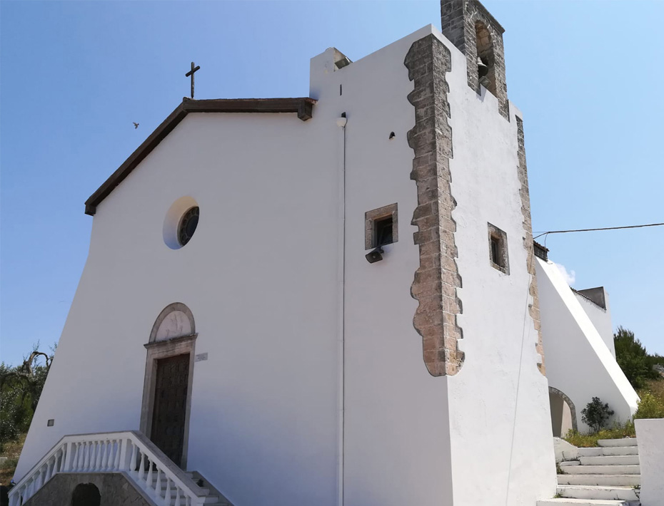 Restauro del santuario della Madonna di Loreto di Peschici a cura di Boero