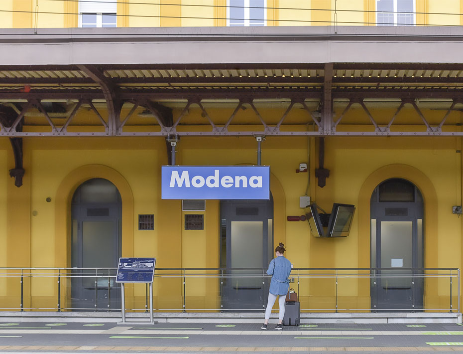 Restauro della stazione di Modena a cura di Boero