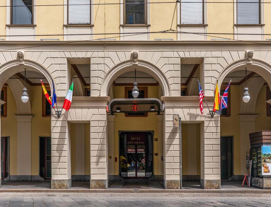 Riqualificazione dell'hotel Diplomatic di Torino a cura di Boero