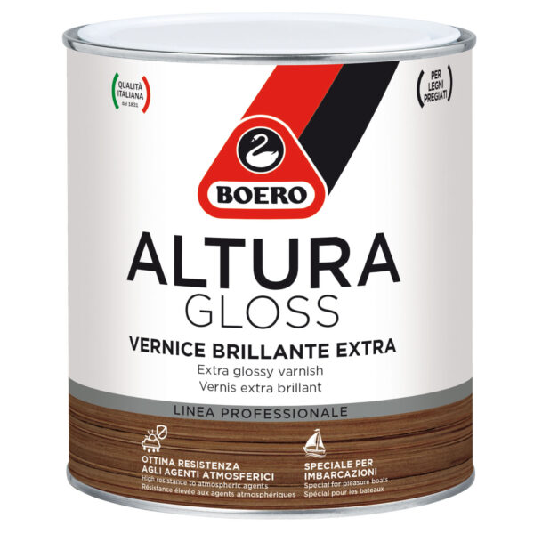 Vernice per legno extra brillante Altura Gloss di Boero