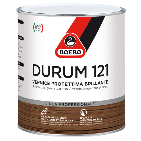 Vernice per legno protettiva brillante Durum 121 di Boero