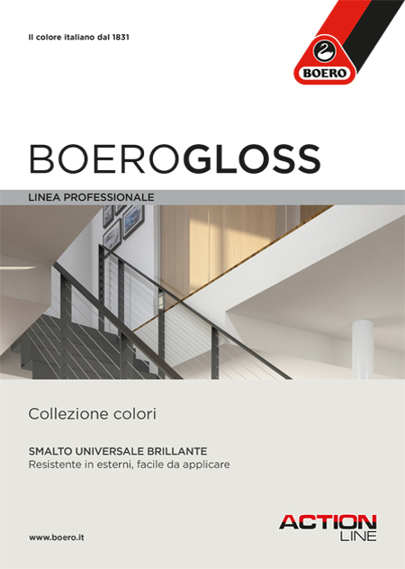 PDF cartella colori Boerogloss di Boero