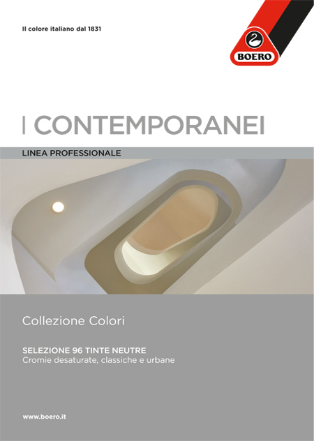 PDF cartella colori I Contemporanei di Boero