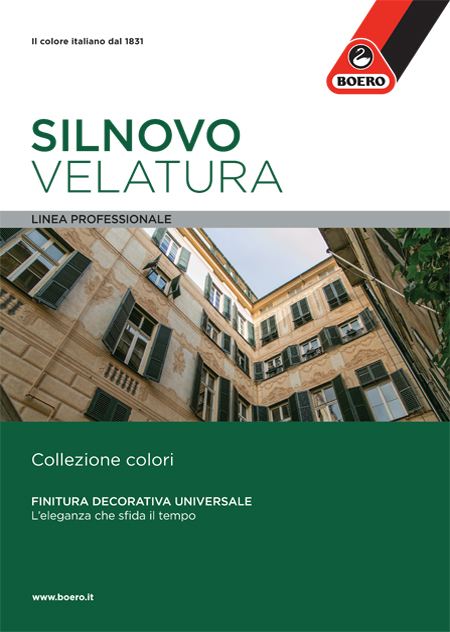 PDF cartella colori Silnovo Velatura di Boero