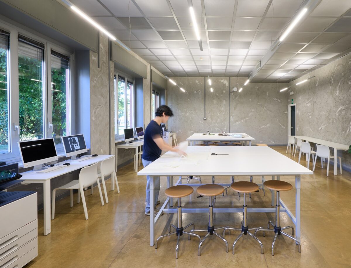 Restyling della sede di IED moda a Milano