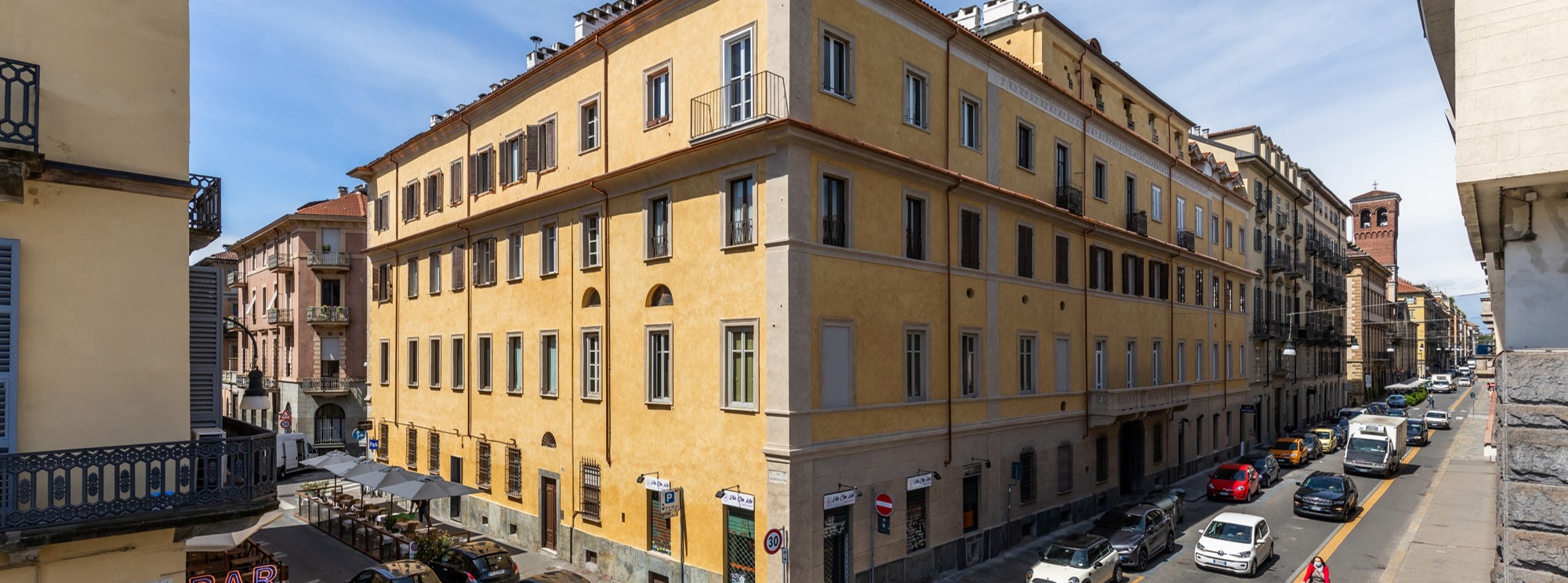 riqualificazione architettonica di un edificio storico a Torino